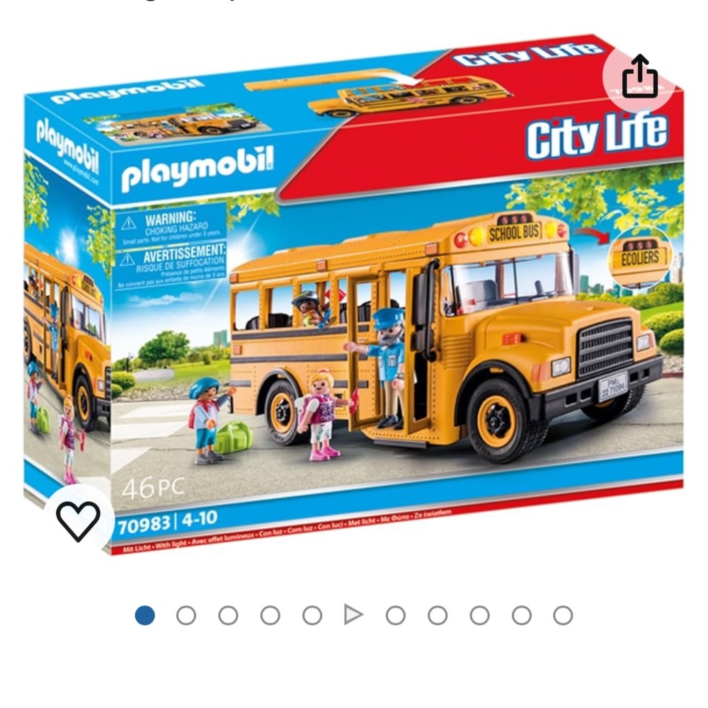 Playmobil City Life School Bus